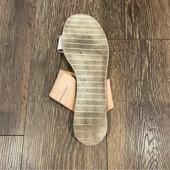 JESSICA SIMPSON Joeyy Leather Slip-On Sandals Size 10 - Picture 4 of 7